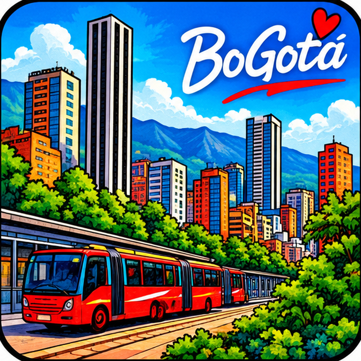Juego de 8 Portavasos Destinos Colombia - Imagen 2