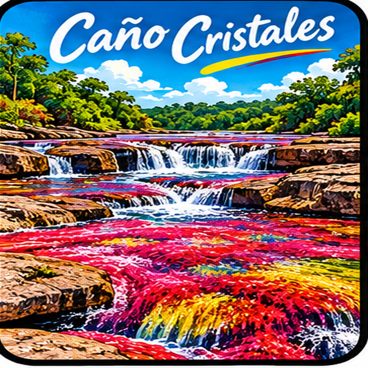 Juego de 8 Portavasos Destinos Colombia - Imagen 7