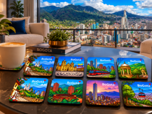 Colección portavasos: Bogotá, ocho lugares por descubrir