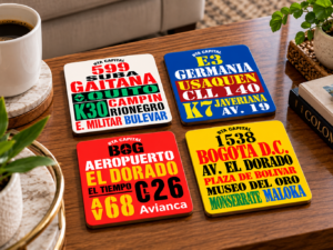 Portavasos Rutas de Bogotá: tradición y recuerdos en cada detalle